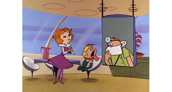 Scene from The Jetsons  Copyright Hanna-Barbera